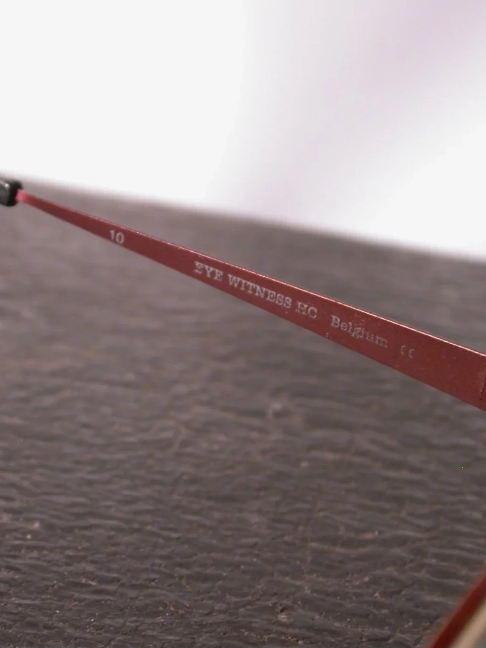 Theo Eye Witness Bronze Modern Art Eyeglasses Spectacles Frames Made in Belgium